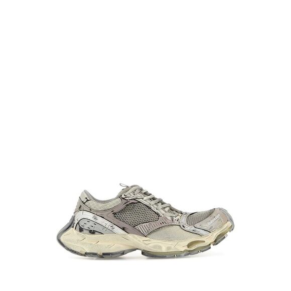 Balenciaga Women Multicolor Synthetic Leather And Mesh Stapler Sneakers